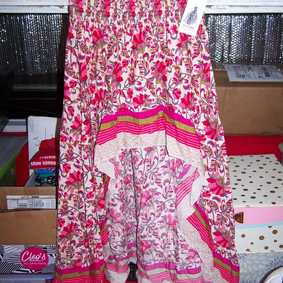 BTFBM NWT Hi-Low Skirt Sz M/L - Picture 2 of 7